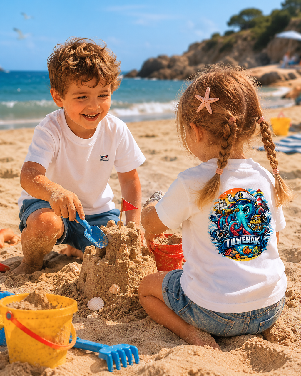 T-shirt enfant en coton bio  Tilwenak