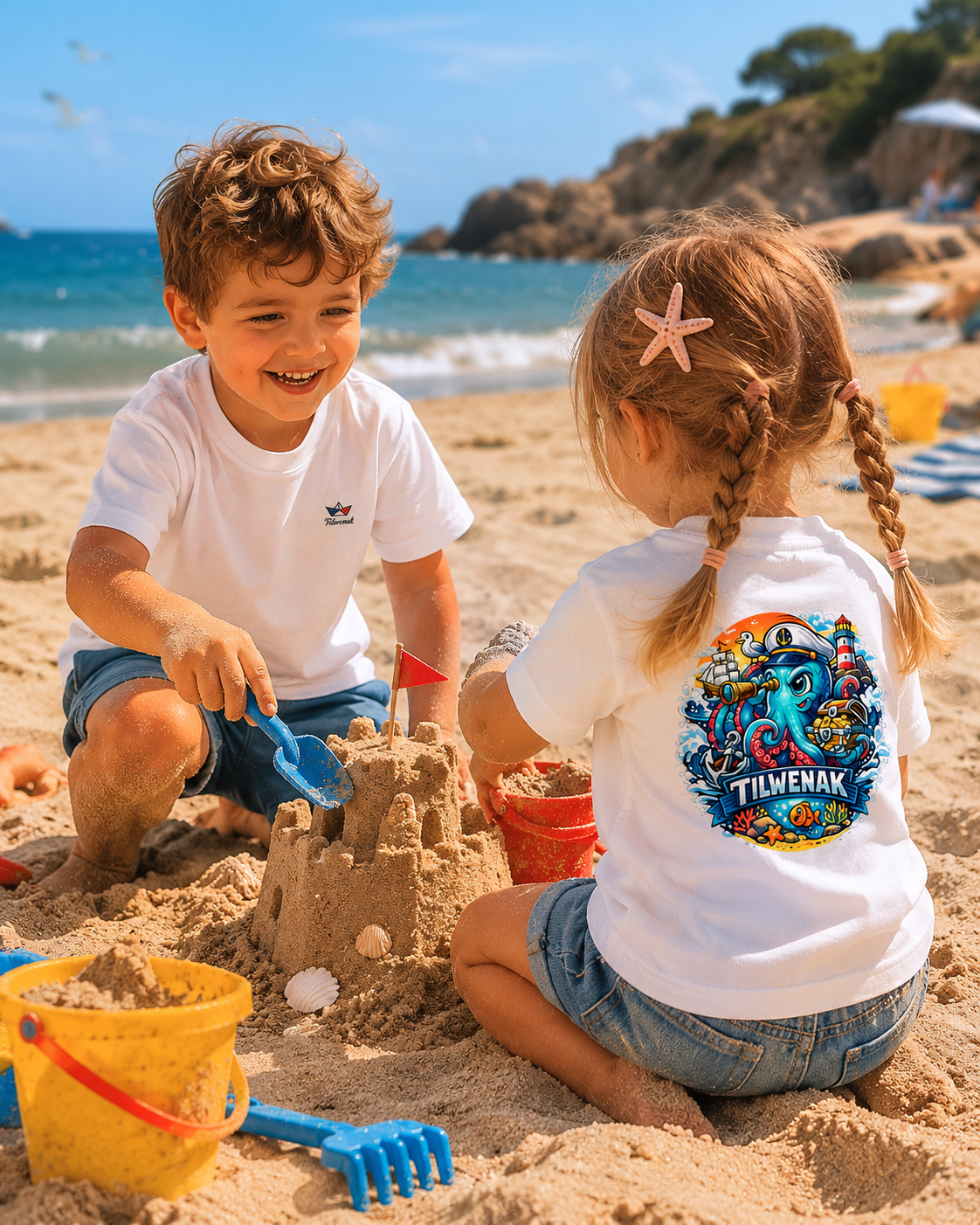T-shirt enfant en coton bio  Tilwenak