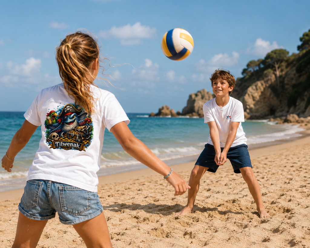 T-shirt enfant en coton bio Tilwenak