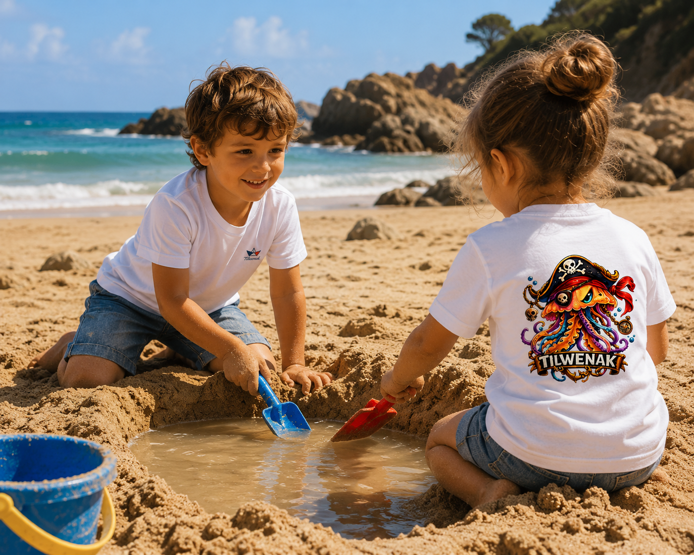 T-shirt enfant en coton bio Tilwenak