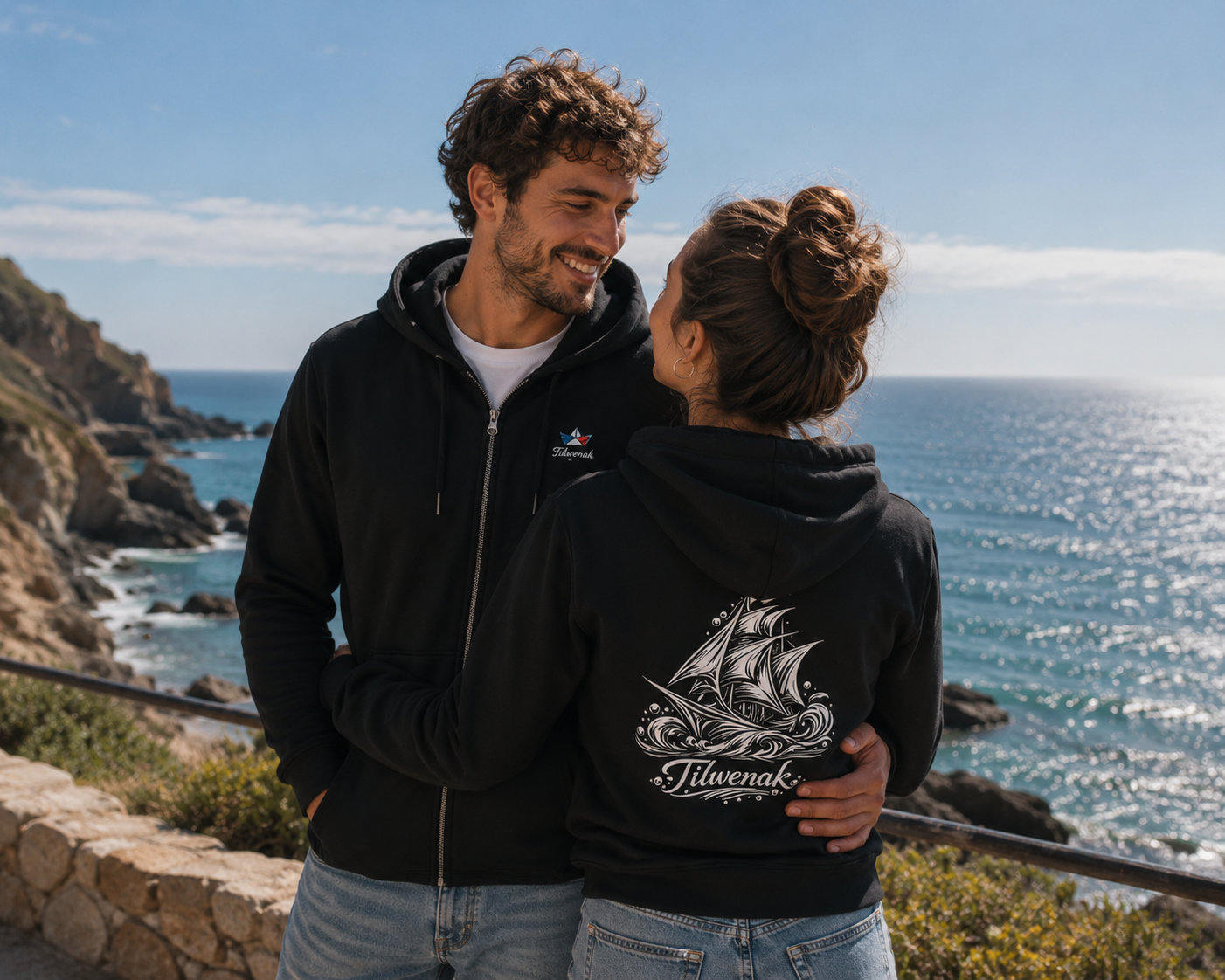 Sweat zippé écologique Tilwenak