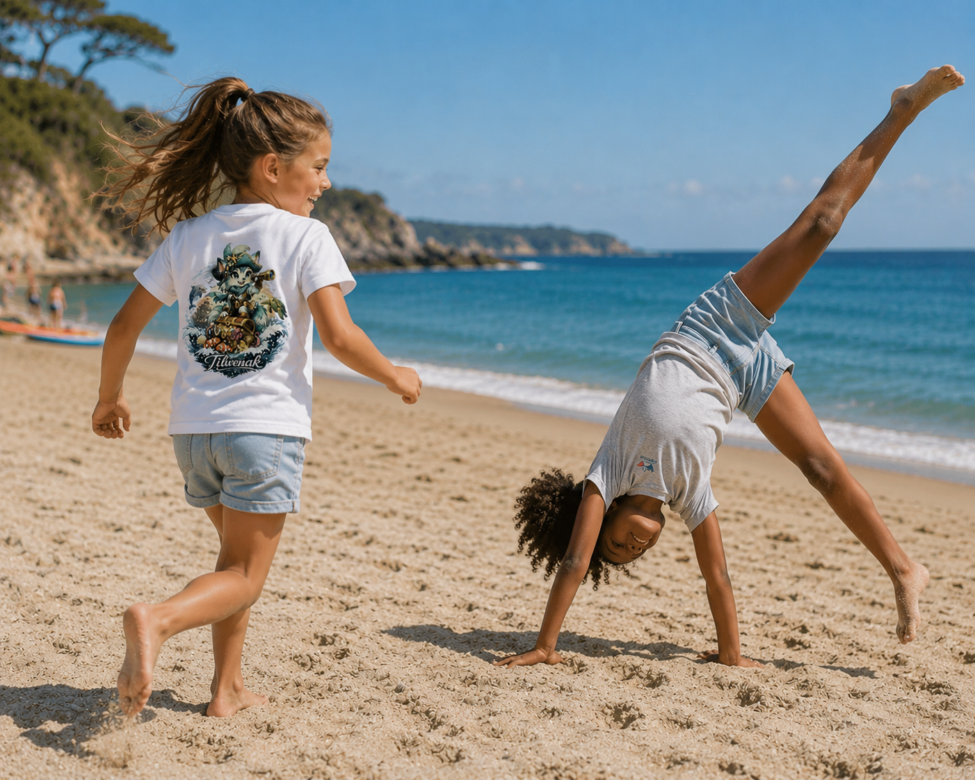 T-shirt enfant en coton bio Tilwenak