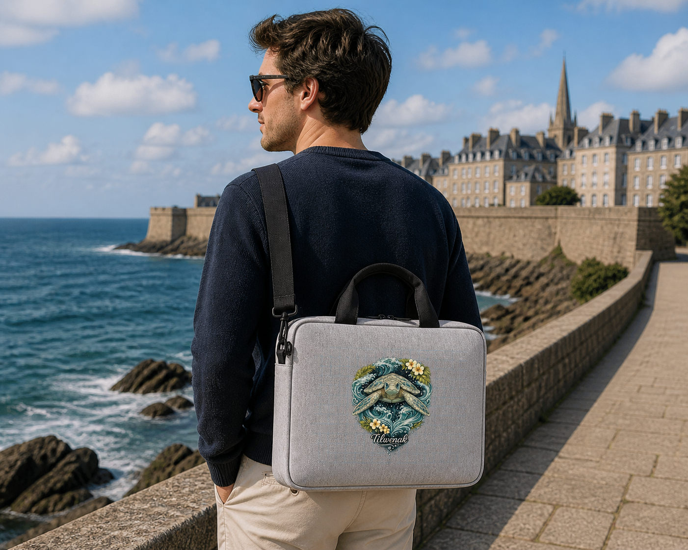 Sac porte-ordinateur Tilwenak – Élégant, pratique et responsable