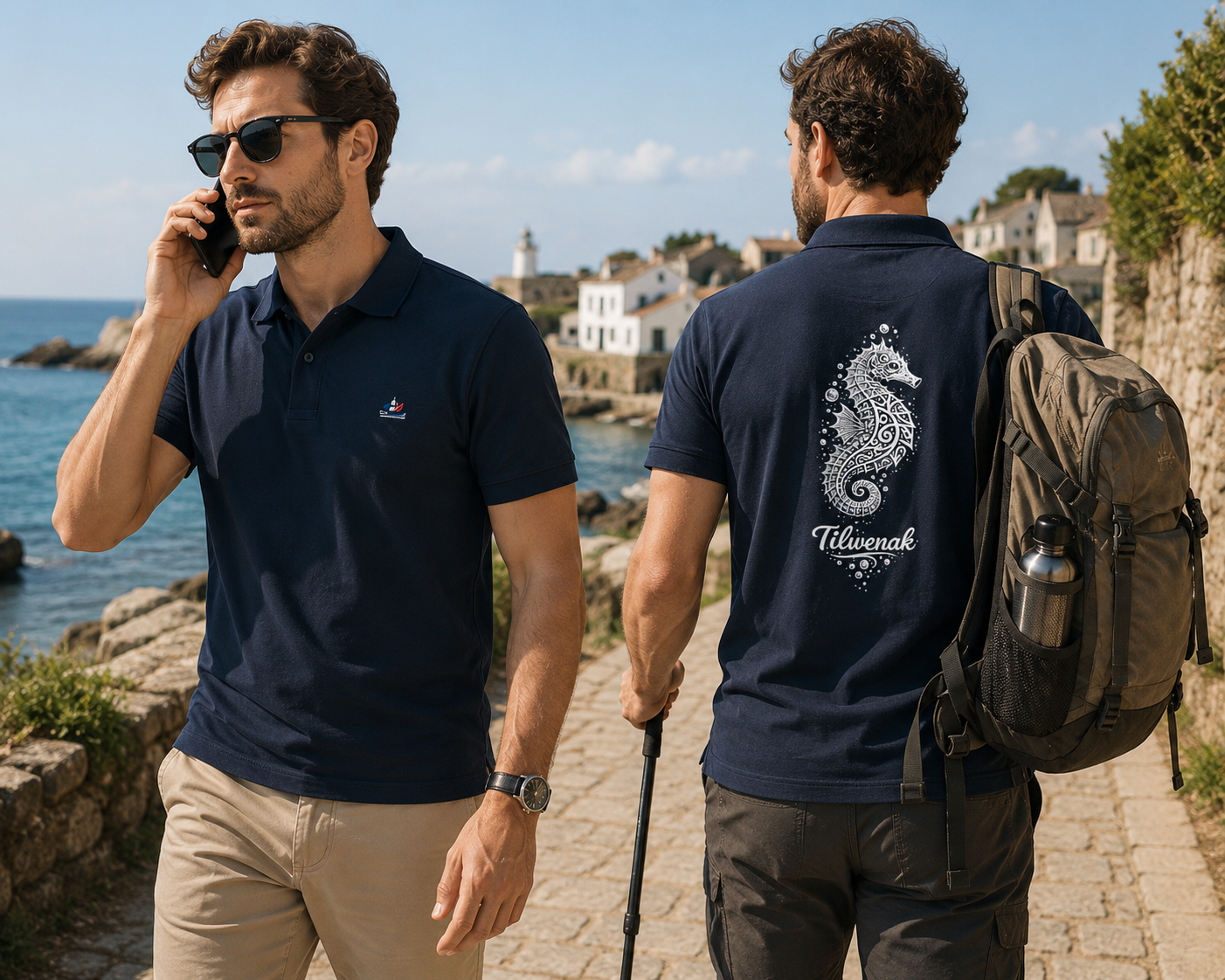 Polo Homme Coton Bio – Tilwenak