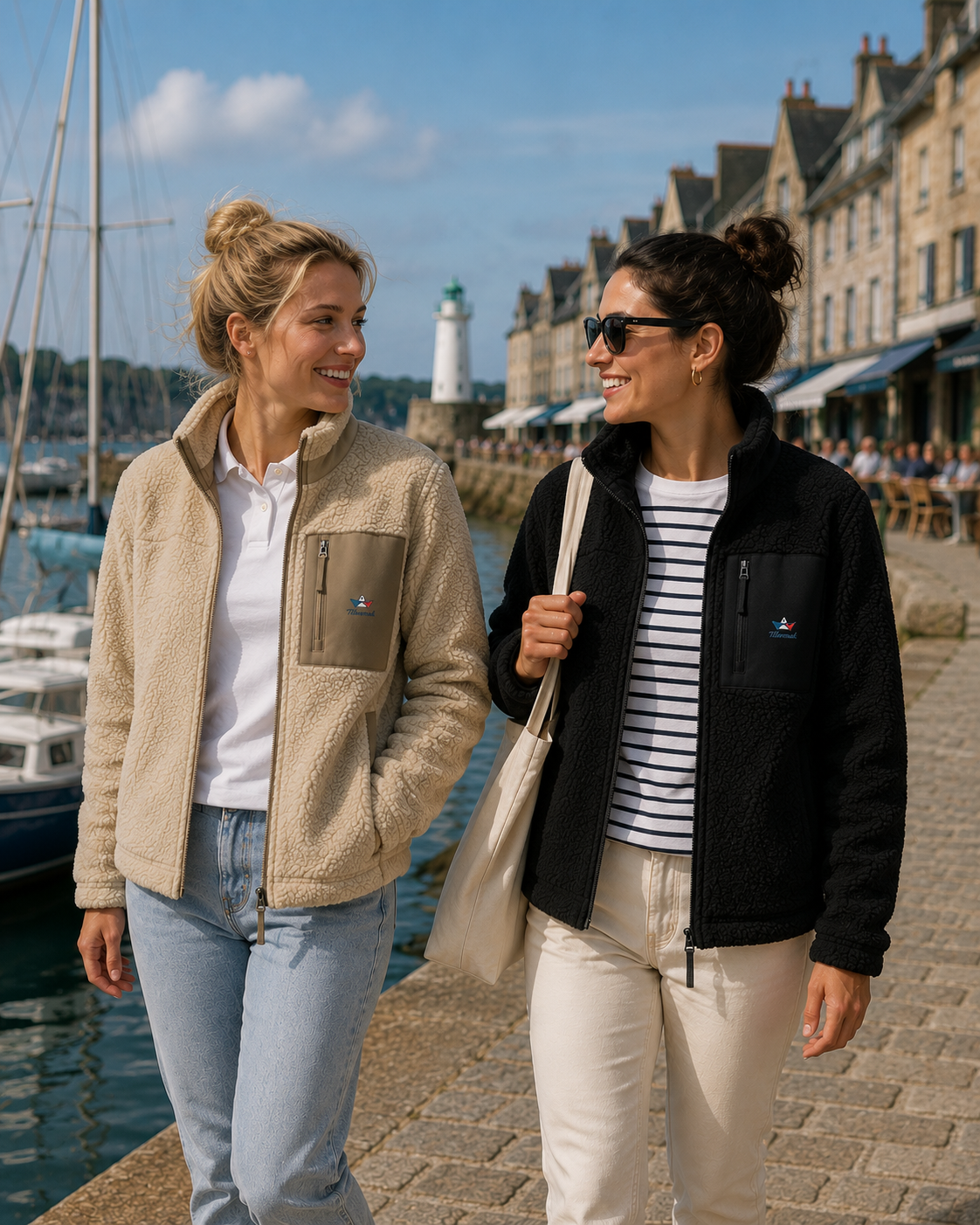 Veste Sherpa Unisexe Tilwenak – Chaleur &amp; Esprit Marin