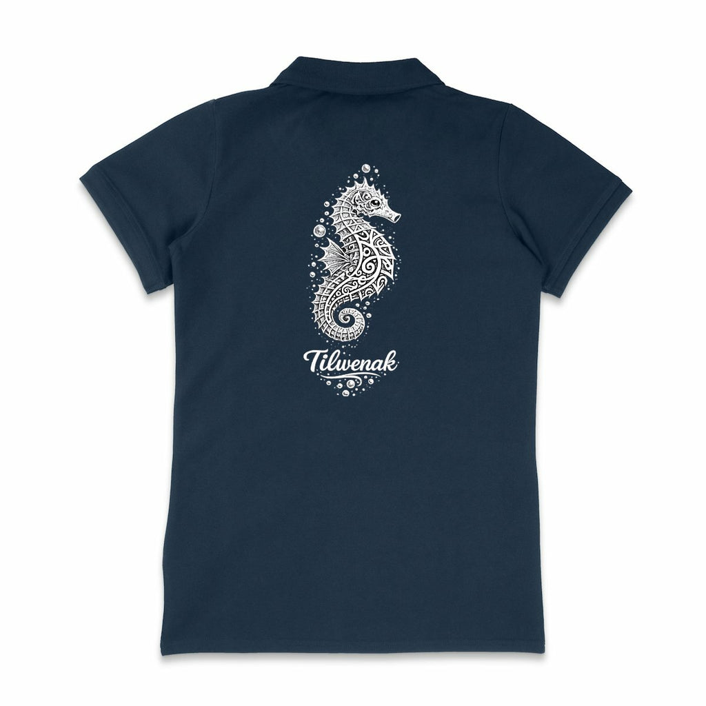 Polo Premium Femme Tilwenak – Inspiré par la mer - dos_0