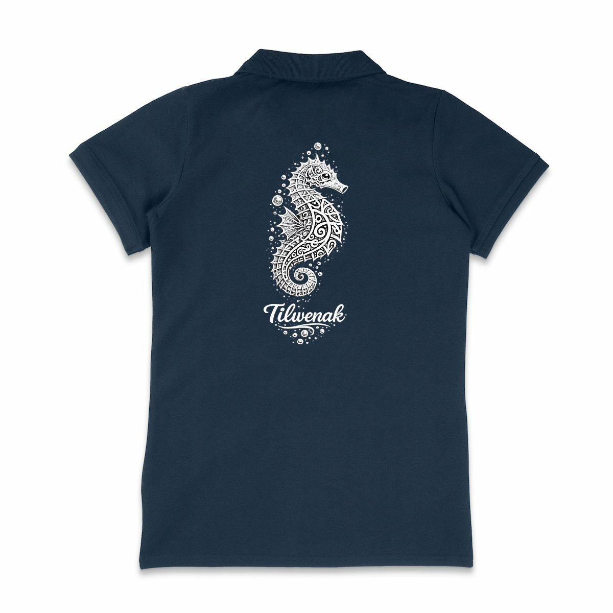 Polo Premium Femme Tilwenak – Inspiré par la mer - dos_0