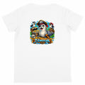 T-shirt enfant en coton bio Tilwenak - dos_blanc