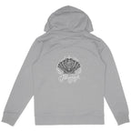 Sweat à capuche épais éco-responsable Tilwenak - dos_gris
