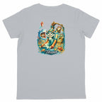 T-shirt enfant en coton bio Tilwenak - dos_gris