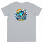 T-shirt enfant en coton bio  Tilwenak - dos_gris