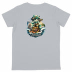 T-shirt enfant en coton bio Tilwenak - dos_gris
