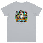 T-shirt enfant en coton bio Tilwenak - dos_gris