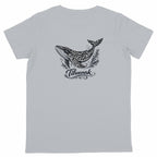 T-shirt enfant en coton bio Tilwenak - dos_gris