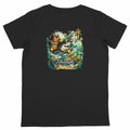T-shirt enfant en coton bio Tilwenak - dos_noir