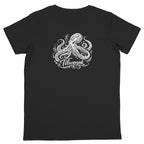 T-shirt enfant en coton bio Tilwenak - dos_noir