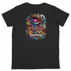 T-shirt enfant en coton bio Tilwenak - dos_noir