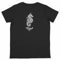T-shirt enfant en coton bio Tilwenak - dos_noir
