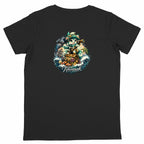 T-shirt enfant en coton bio Tilwenak - dos_noir