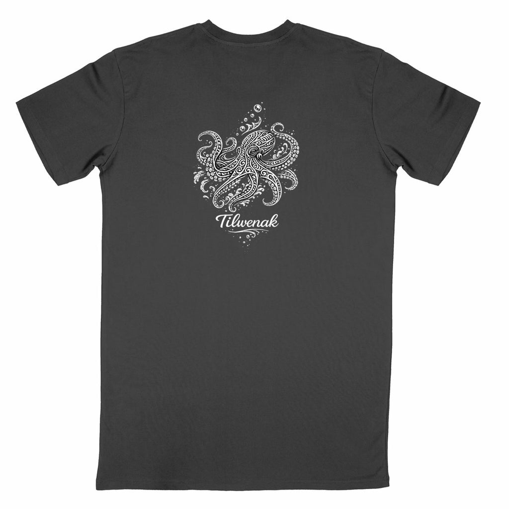 T-shirt Unisexe Coton en Conversion Bio – Tilwenak - dos_noir