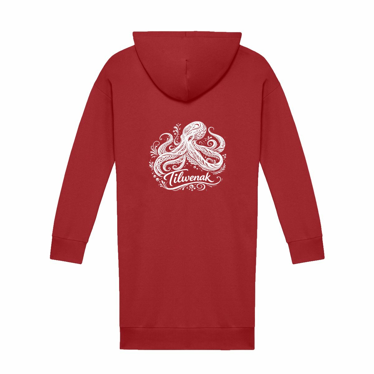 Robe Sweat Femme – Tilwenak - dos_rouge