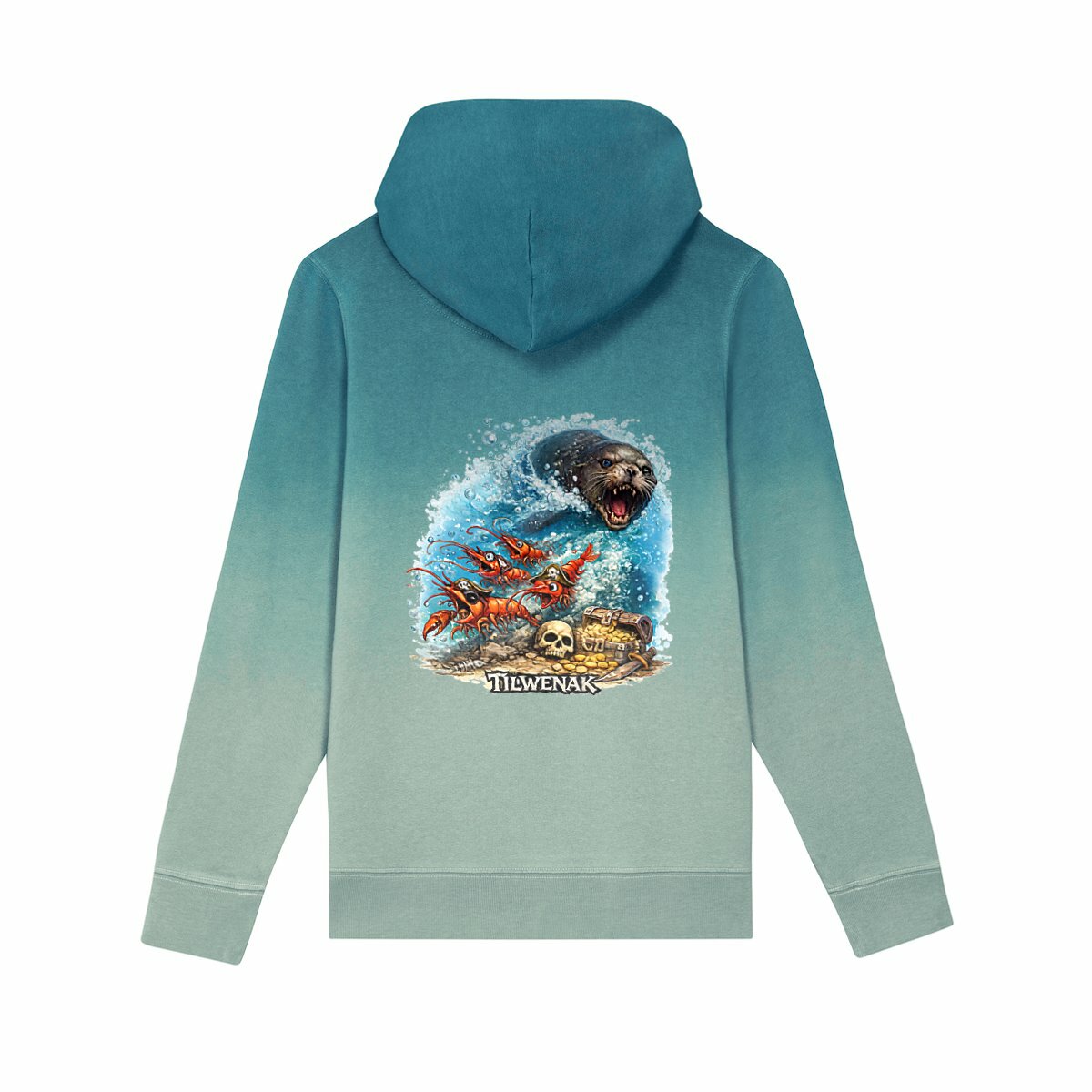 Sweat Enfant Dip Dye – Tilwenak - dos_vert