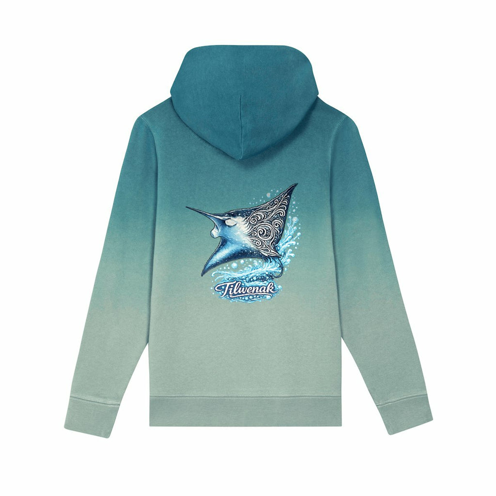 Sweat Enfant Dip Dye – Tilwenak - dos_vert