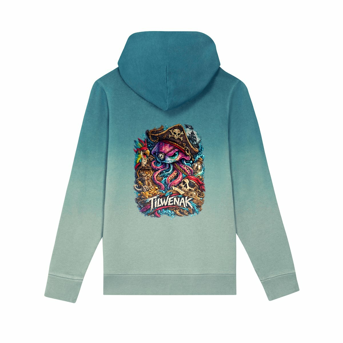 Sweat Enfant Dip Dye – Tilwenak - dos_vert