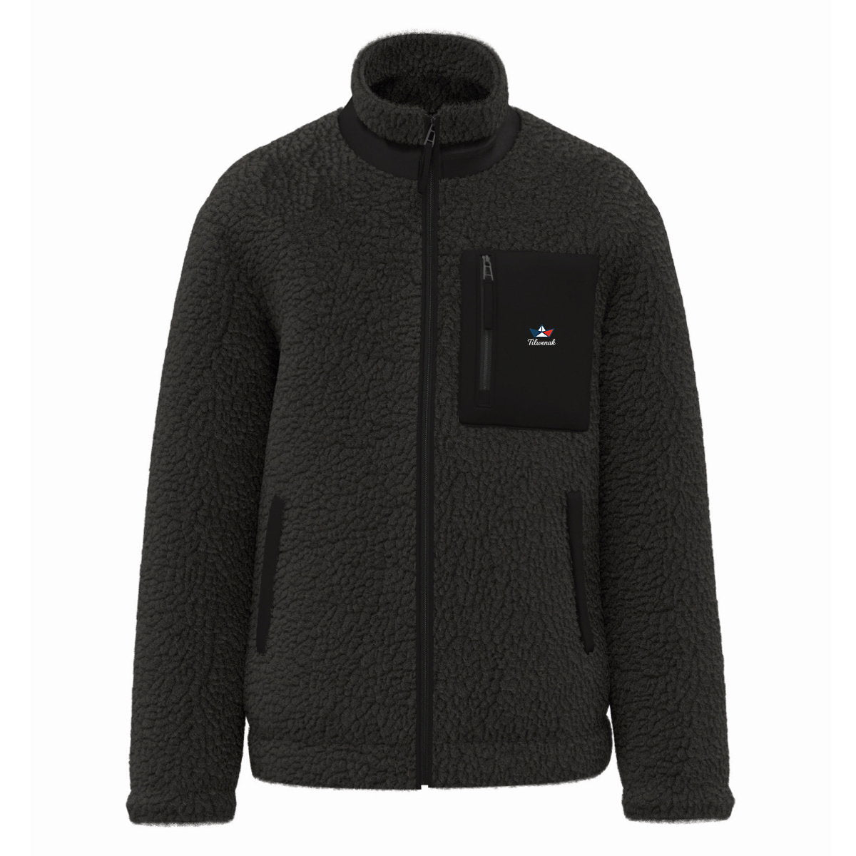 Veste Sherpa Unisexe Tilwenak – Chaleur & Esprit Marin - face_0