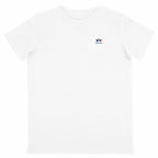 T-shirt enfant en coton bio en conversion Tilwenak - face_blanc