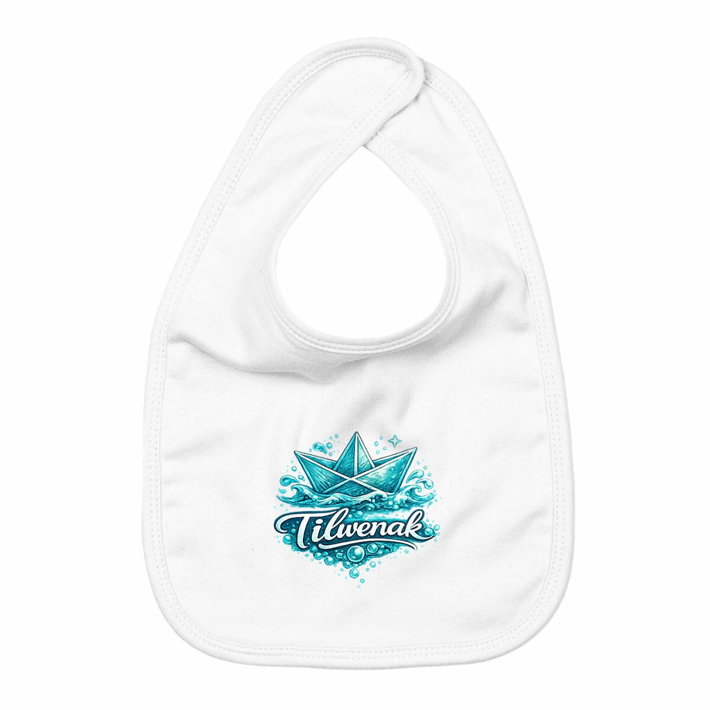 Bavoir Tilwenak : L'Accessoire Idéal pour Petits Gourmands - face_blanc