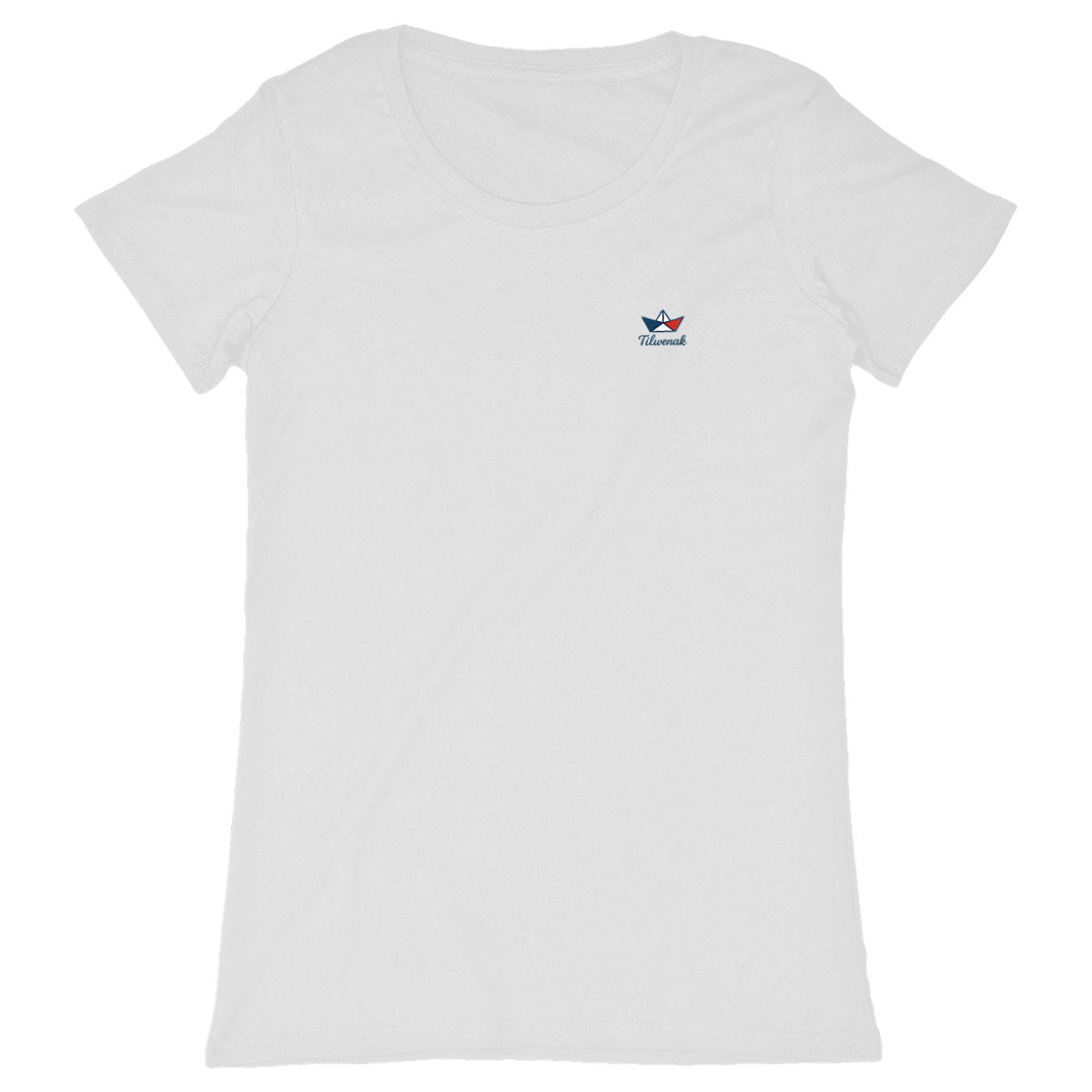 Tee-shirt femme Adulte Tilwenak – Tortue Océan Élégance - face_blanc
