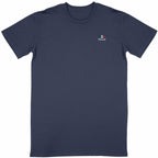 T-shirt Unisexe Coton en Conversion Bio – Tilwenak - face_bleumarine