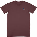 T-shirt Unisexe Coton en Conversion Bio – Tilwenak - face_bordeaux
