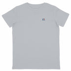 T-shirt enfant en coton bio Tilwenak - face_gris