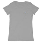 Tee-shirt femme Adulte Tilwenak – Tortue Océan Élégance - face_gris