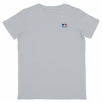 T-shirt enfant en coton bio Tilwenak - face_gris
