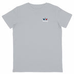 T-shirt Enfant Coton en Conversion Bio – Tilwenak - face_gris