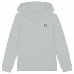 Sweat a capuche Tilwenak épais enfant - face_gris