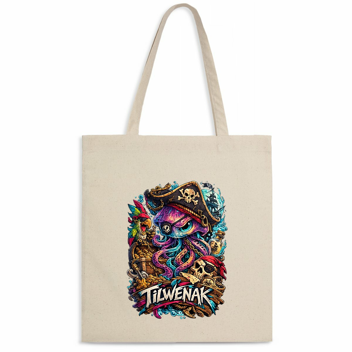 Sac Tote Bag Coton Bio – Tilwenak - face_naturel