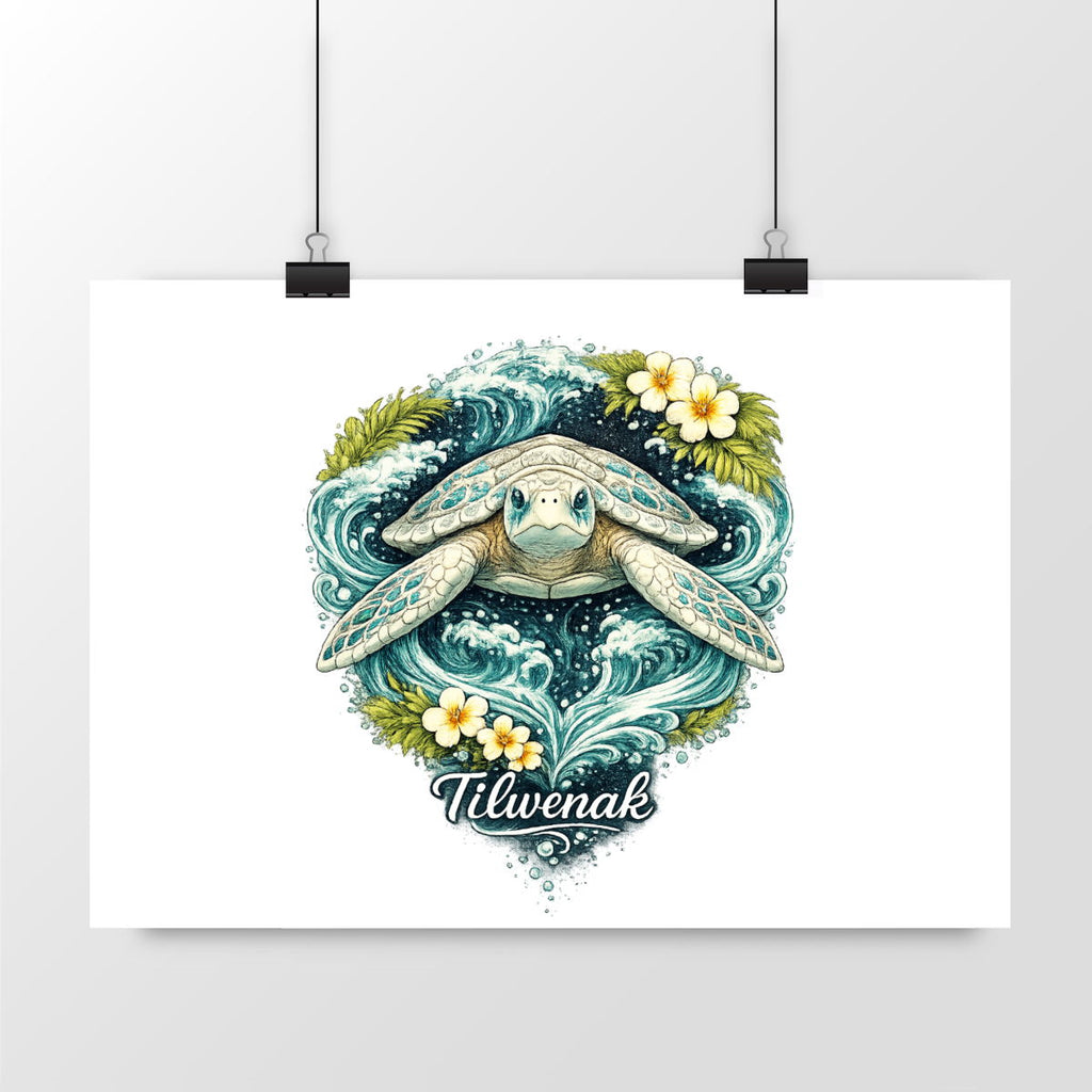 Affiche Tilwenak – Art marin et engagement responsable - paysage_3